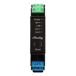 Shelly Pro 2PM šedá / Šikovný spínač s meraním spotreby / 2 kanály / BT 4.2 / WiFi (Pro2PM)