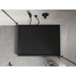 MEXEN - Flow+ sprchová vanička obdĺžniková 80 x 90, čierna mat 46R708090H
