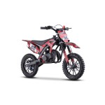 Mamido Detská benzínová motorka RamiGO TIGER 49CC červená