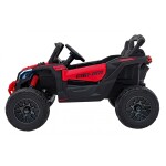 Mamido Elektrické autíčko Buggy Can-Am Maverick 24V 4x200W červené