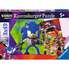 Ravensburger Sonic Prime 3 x 49 dielikov