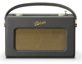 Roberts Radio Revival iStream3L Charcoal Grey / Prenosné rádio / DAB+ a FM / USB / BT + Wi-Fi / LCD Displej / 3.5mm (REV-ISTREAMLCGE)
