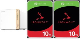 Qnap TS-462-4G + 2x Seagate IronWolf 10TB (ST10000VN000)