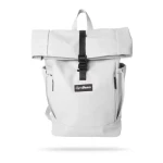Batoh Rolltop White - GymBeam (biela) (109900-1-single_variant)