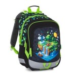 Školský set Bagmaster ALFA 26 B Set S Pixel World