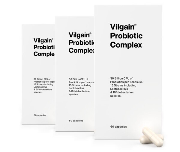 Vilgain Probiotic Complex – 3× 60 kapsúl