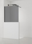 Sprchová zástena SAT Walk-in 110x100 cm na zníženú priečku SATWIS110KS SATWIS110KS
