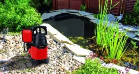 Einhell GC-DP 3325 červená/čierna / Kalové čerpadlo / 330W / Kapacita 9.500 l/h / Hĺbka ponoru 7 m (4181530)