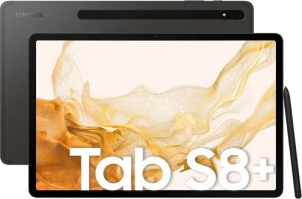 Samsung Galaxy Tab S8+ 12.4" 128 GB 5G sivé (SM-X806BZAAEUE)