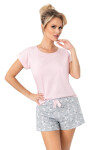 Pyžamo Donna Bunny Short w/r S-2XL šedá XL