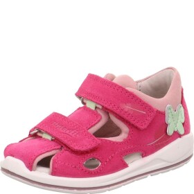 Dievčenské sandále BOOMERANG Pink/Pink Superfit 1-000869-5500 pink - 24