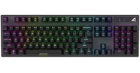 Sharkoon Skiller SGK20 čierna / herná klávesnica / mechanická / Huano Red / RGB / USB / 1.8m / DE Layout (4044951037759)