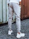 Pánske maskáčové sivé tepláky FashionStreet UX4428 L