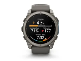 Garmin Fenix 9 51mm šedo-čierna / Chytré hodinky / GPS / 1.5" displej / mapy / BT / WiFi / vodeodolné (010-04763-01)