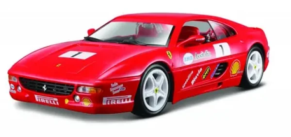 Bburago Ferrari Racing F355 Challenge Red