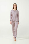 Vamp - Klasické dámske pyžamo 21494 - Vamp pink peach S