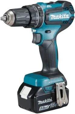 Makita DHP485RFE / Aku príklepový vŕtací skrutkovač / Li- ION / 18V / 2x 3.0Ah (DHP485RFE)