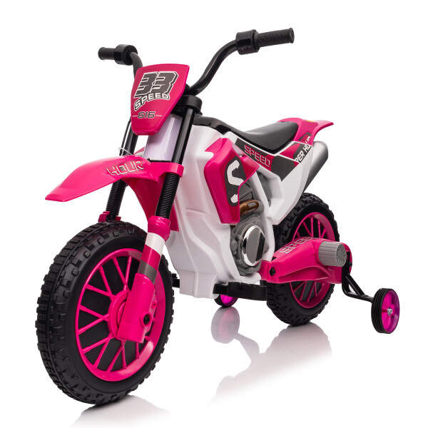 Mamido Mamido Detská elektrická motorka XMX616 ružová | EVA kolesá | 12V 7Ah
