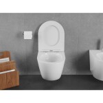 MEXEN - Lena Závesná WC misa Rimless Tornado, biela lesk 3322XX00T
