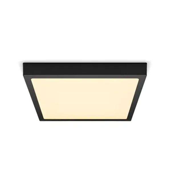 Philips Magneos čierna / Prisadené LED svietidlo / 1x20W / 1900lm / 2700K / IP20 / hranaté 28,5cm (SKL000388930)