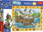 Trefl - Puzzle - Puzzle s hľadaním obrázkov Spy Guy: Pirátska loď