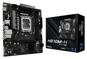 ASRock H810M-H / Základná doska / LGA1851 / Intel H810 / 2x DDR5 / mATX (H810M-H)