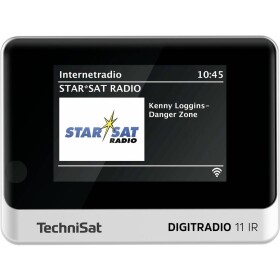 TechniSat TechniSat Digitradio 11 IR DAB+ Tuner schwarz/silber