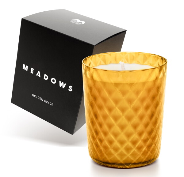 MEADOWS Vonná sviečka Meadows Golden Grace 200 g