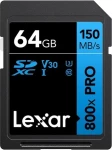 Lexar Professional 800x PRO 64GB / čítanie: 120MBps / zápis: 45MBps / Class 10 / V30 UHS-I (LSD0800P064G-BNNNG)