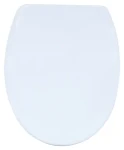 MSV WC doštička biela / Duroplast Thermodur / Soft close / Nerezové pánty