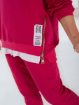 Dámska tepláková súprava TORONTO fuchsiová FashionStreet AY0955 S