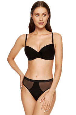Dámska podprsenka Andrea/B1 Black - Gorteks 85C černá