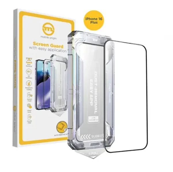 Mobile Origin Yellow Screen Guard ochranné sklo pre Apple iPhone 16 PLUS (SGZ-i16Plus)