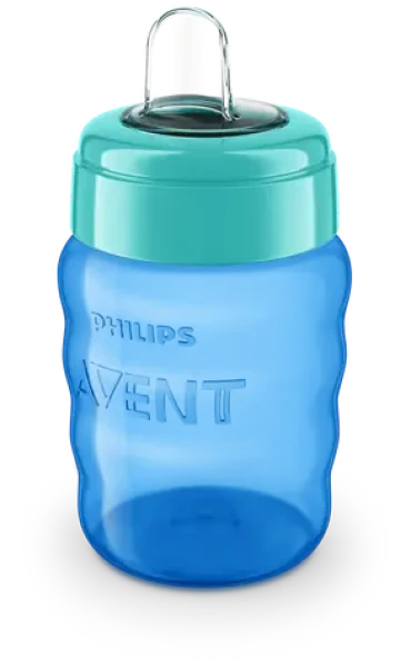 Philips Avent SCF553/05 modrá / Detský hrnček s náustkom / 260 ml / 9m + (SCF553/05)
