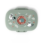 Monbento Desiatový box Monbento Gram Green Raccoon 600 ml