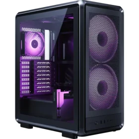 Cooler Master Masterframe 500 Mesh ARGB čierna / SSI-CEB / 2x USB-A 3.2 / 1x USB-C 3.2 / 2x 200mm / 1x 120mm / bez zdroja (MF500M-KHNN-S01)