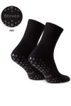 PÁNSKE PONOŽKY S ABS 088 černá 44-46