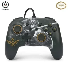 PowerA Enhanced Wired Controller - Battle-Ready Link / Herný ovládač / drôtový / Nintendo Switch (NSGP0091-01)
