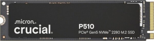 Crucial P510 1TB M.2 2280 PCI-E x4 Gen5 NVMe (CT1000P510SSD8)
