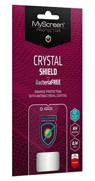 MyScreen CRYSTAL BacteriaFree XIAOMI Redmi 12C / Ochranná fólia na displej / Antibakteriálna / Tvrdosť 4H (M7582CCBF)