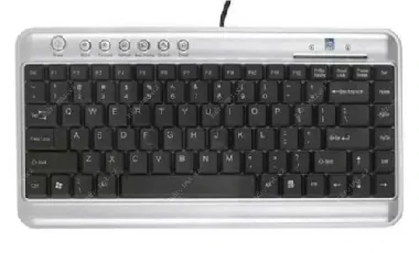 A4Tech KL-5UP / Klávesnica k notebooku / USB / CZ / Čierna (KL-5UP)