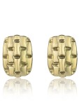 Marc Malone Extravagantné pozlátené náušnice Cassidy Gold Earrings MCE24007G