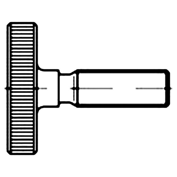 TOOLCRAFT 1061591 ryhovaná skrutka M5 25 mm DIN 653 nerezová ocel 10 ks; 1061591