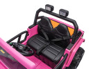 Mamido Mamido Elektrické autíčko Jeep 4Speed 24V | 4x200W ružové