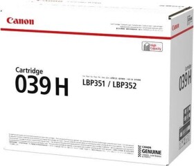 Canon CRG-039H Black Originál (153983)