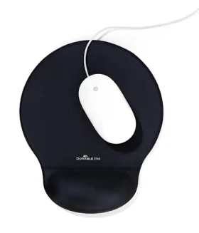 Durable Ergotop antracitová / Podložka pod myš / gélová opierka zápästia / 230 × 260 mm (574858)