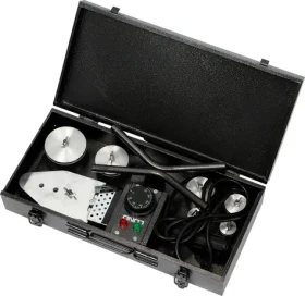 Lund Zváračka na plastové rúrky 800 W / Zváračka / Polyfúzna / 20-63 mm / 0-300 ° C / kovový kufor (TO-78911)
