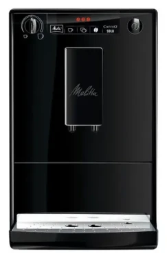 Melitta Caffeo Solo E 950-222 čierna / Automatický kávovar / 15 bar / 1,2 l / výškovo nastaviteľný výtok (210169)