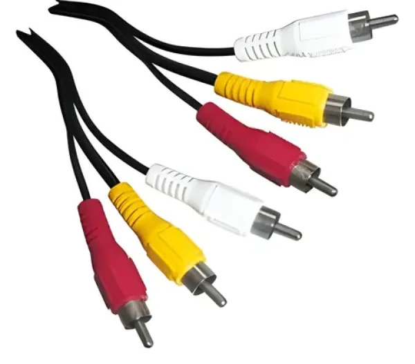 Schwaiger AV kabel 3x Cinch černá / Audio/video kabel / 1,5 m / stíněný (CIK5015533)