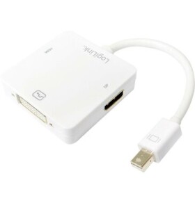 LogiLink CV0045A Mini DisplayPort (M) - HDMI amp; DVI-I a DP (F) adaptér (CV0045A)